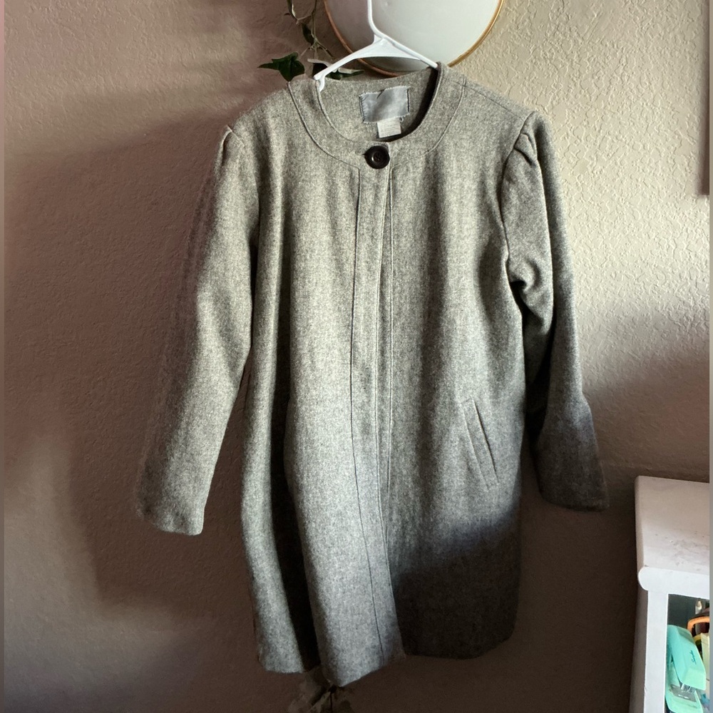 Gray Wool Coat